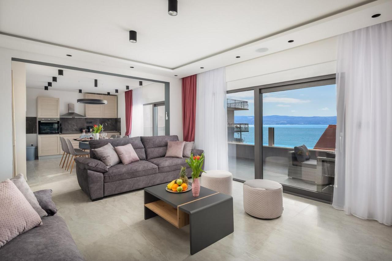 Luxury Apartment Lorena - Private Heated Pool - Jesenice (Split-Dalmatia) Exterior foto