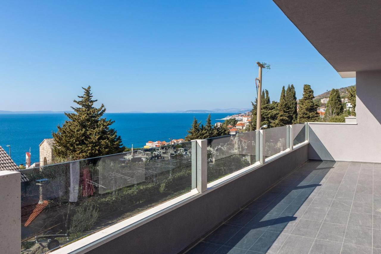 Luxury Apartment Lorena - Private Heated Pool - Jesenice (Split-Dalmatia) Exterior foto
