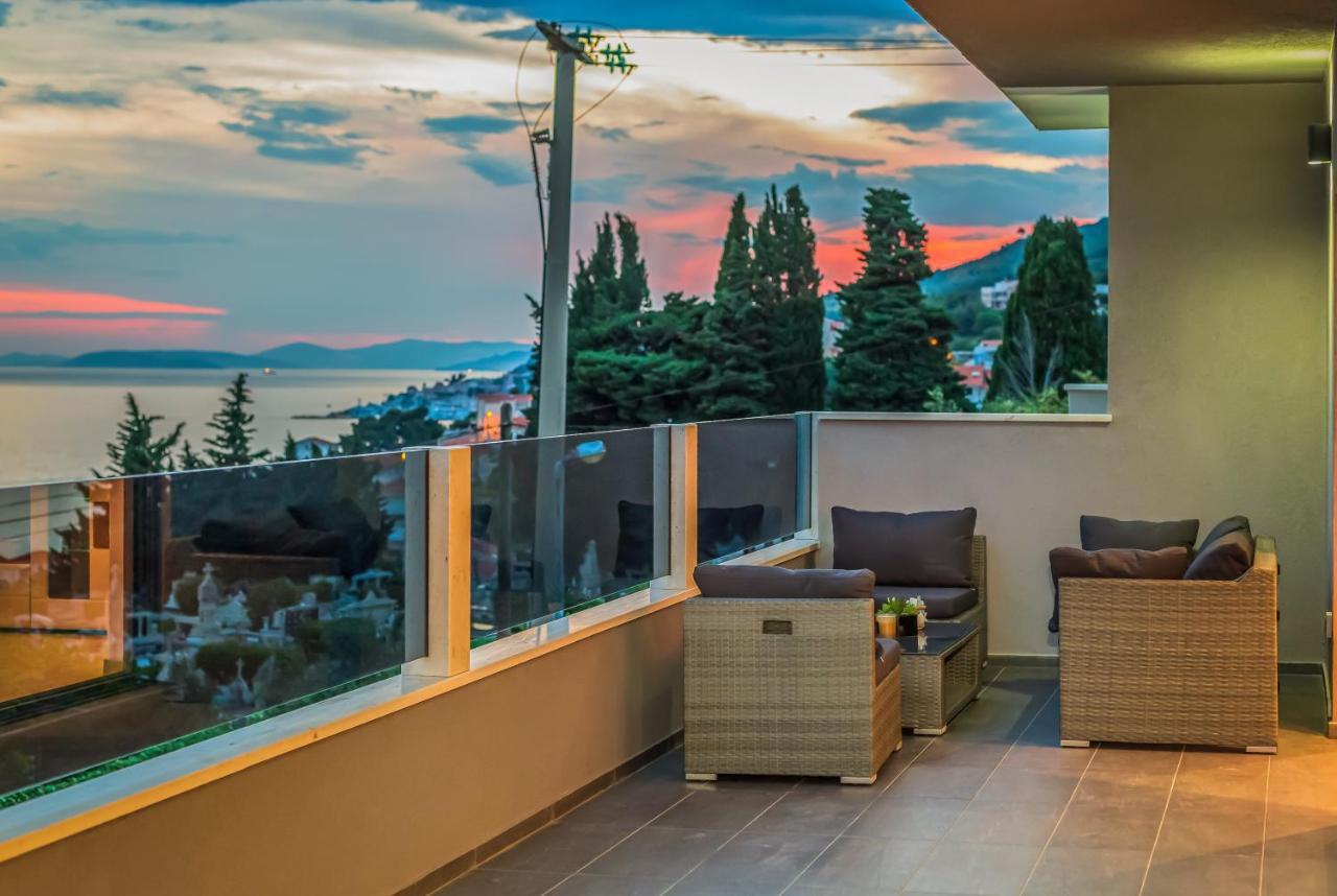 Luxury Apartment Lorena - Private Heated Pool - Jesenice (Split-Dalmatia) Exterior foto