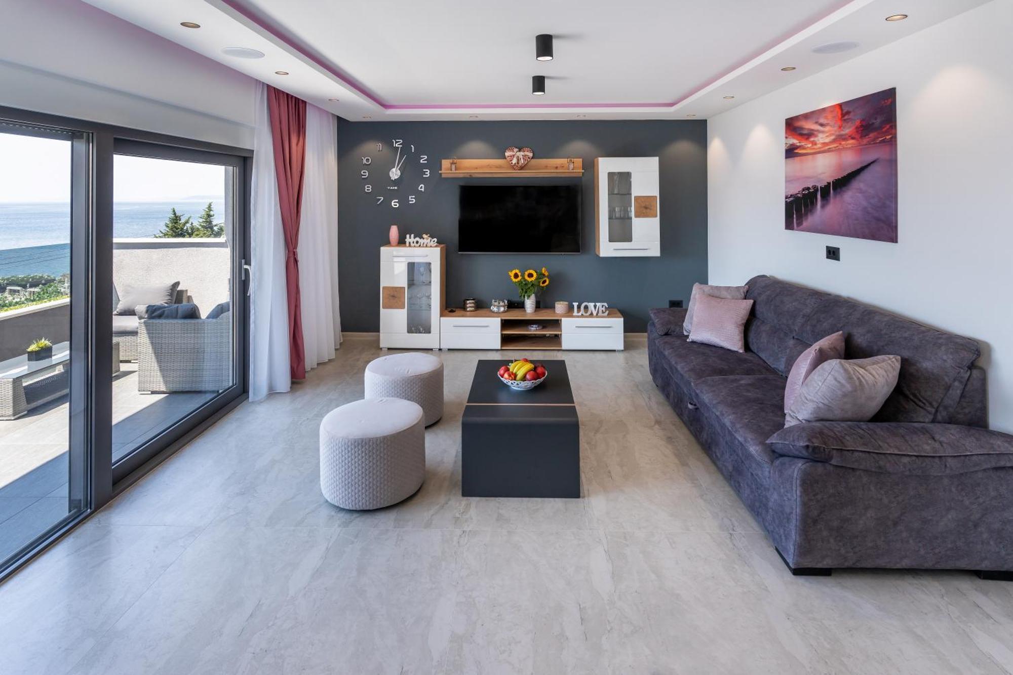 Luxury Apartment Lorena - Private Heated Pool - Jesenice (Split-Dalmatia) Exterior foto